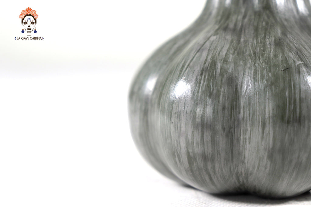 Set of 3 Pumpkins dark gray - 9.8 in. Trejo