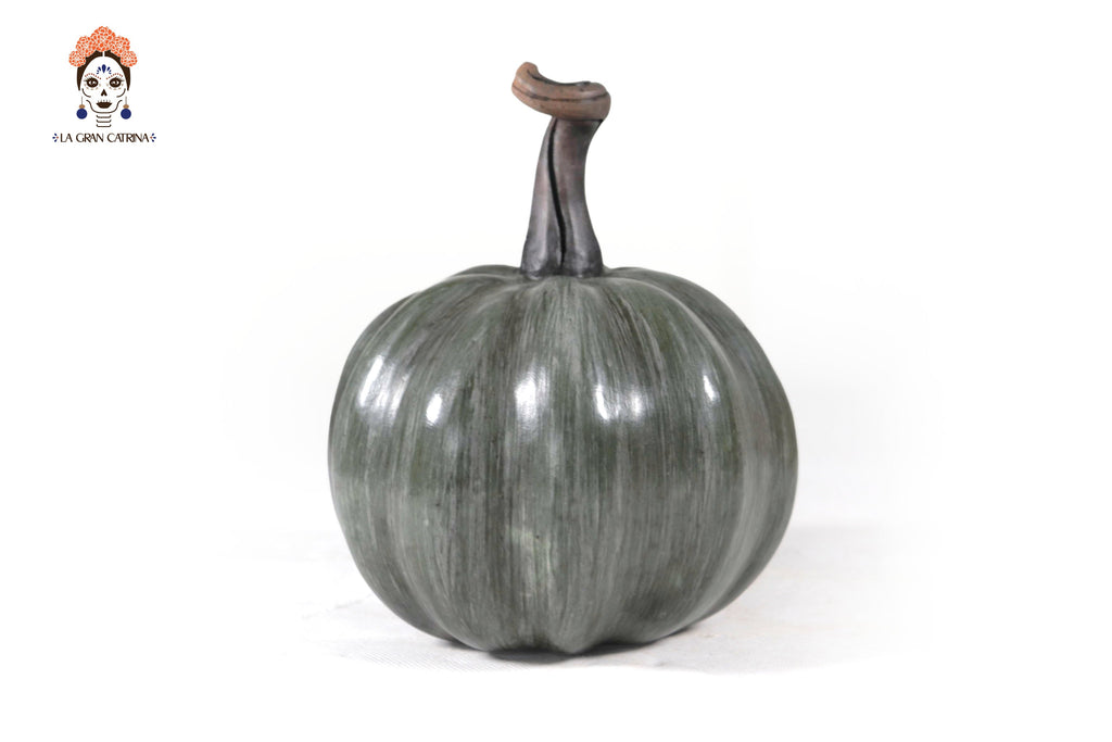 Set of 3 Pumpkins dark gray - 9.8 in. Trejo