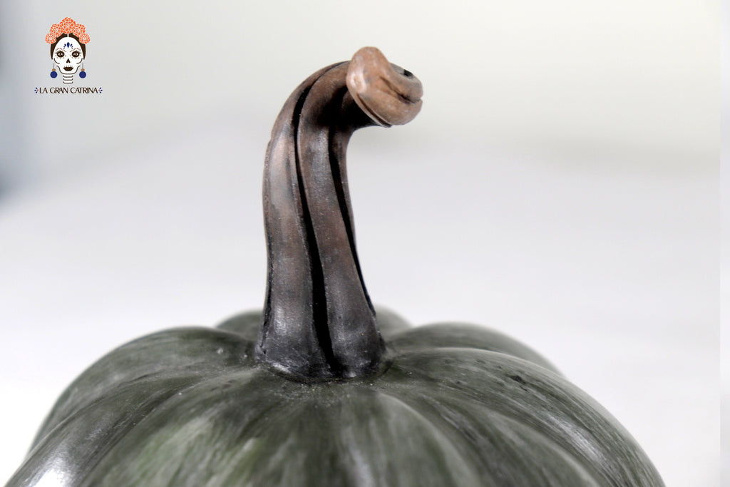 Set of 3 Pumpkins dark gray - 9.8 in. Trejo