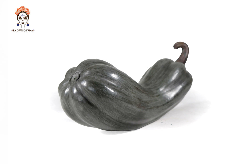 Set of 3 Pumpkins dark gray - 9.8 in. Trejo