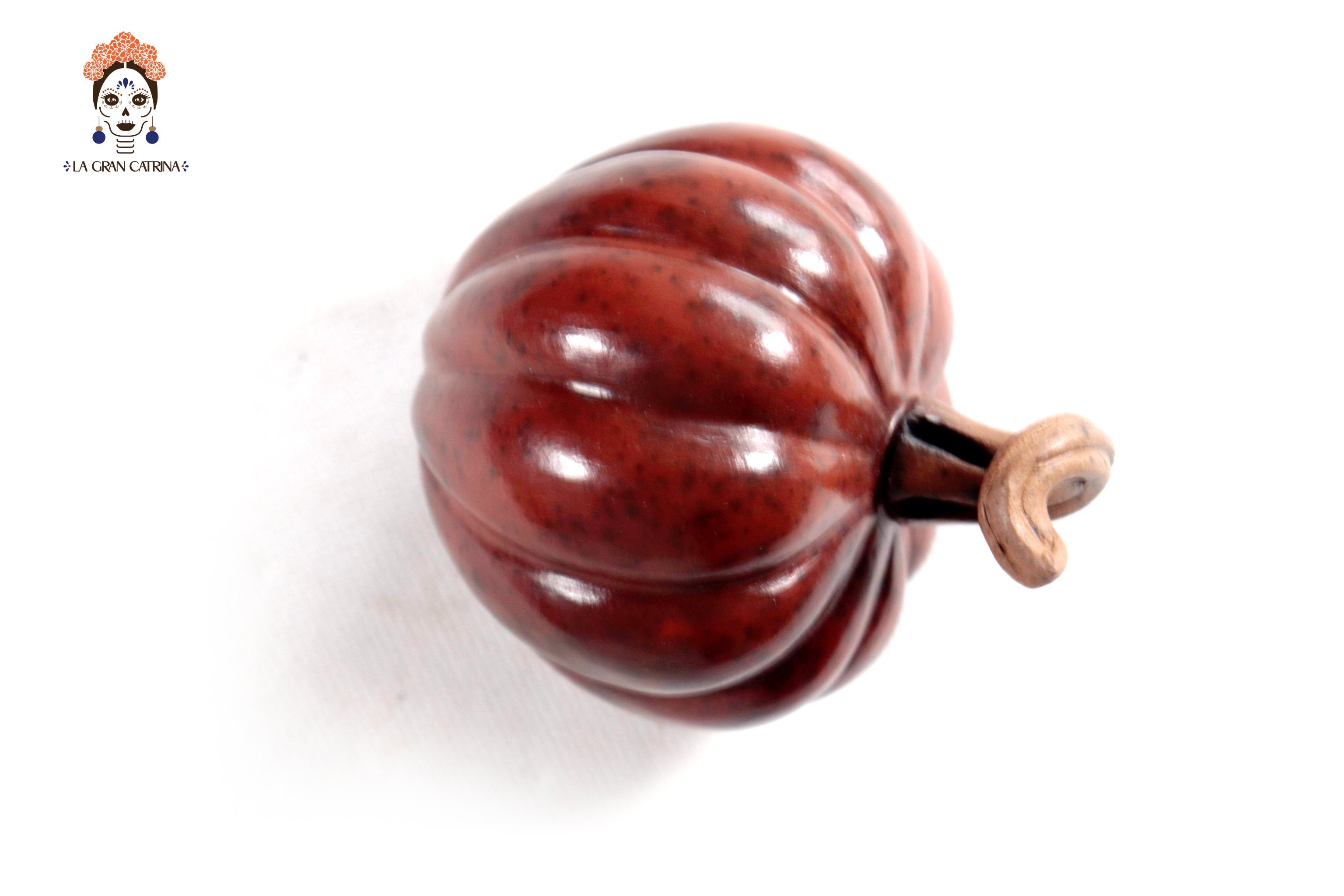 Set of 3 Pumpkins dark red - 9.8 in. Trejo