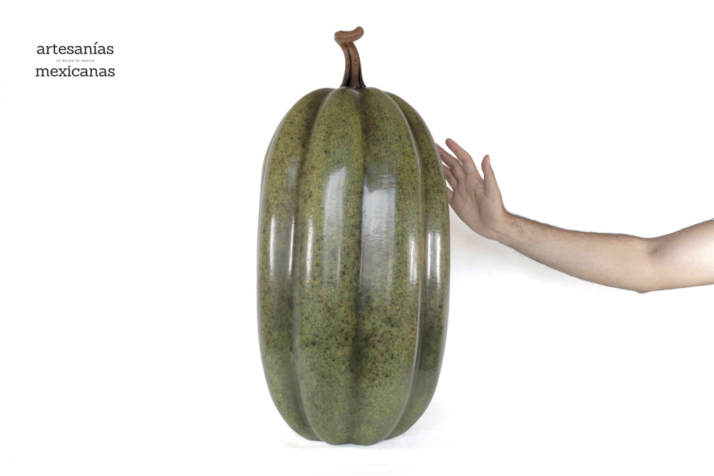 Pumpkin green large Clay - 26.3 in. Trejo