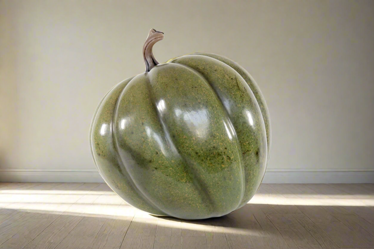 Pumpkin green large Clay - 16.1 in. Trejo