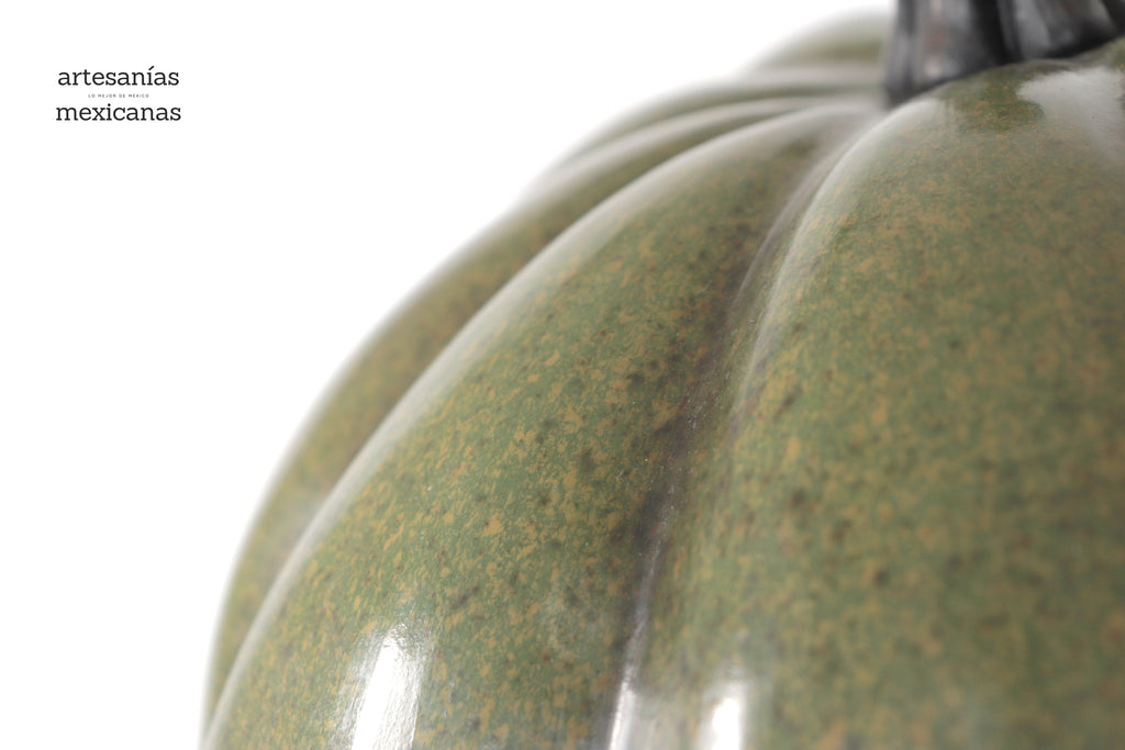 Pumpkin green large Clay - 16.1 in. Trejo