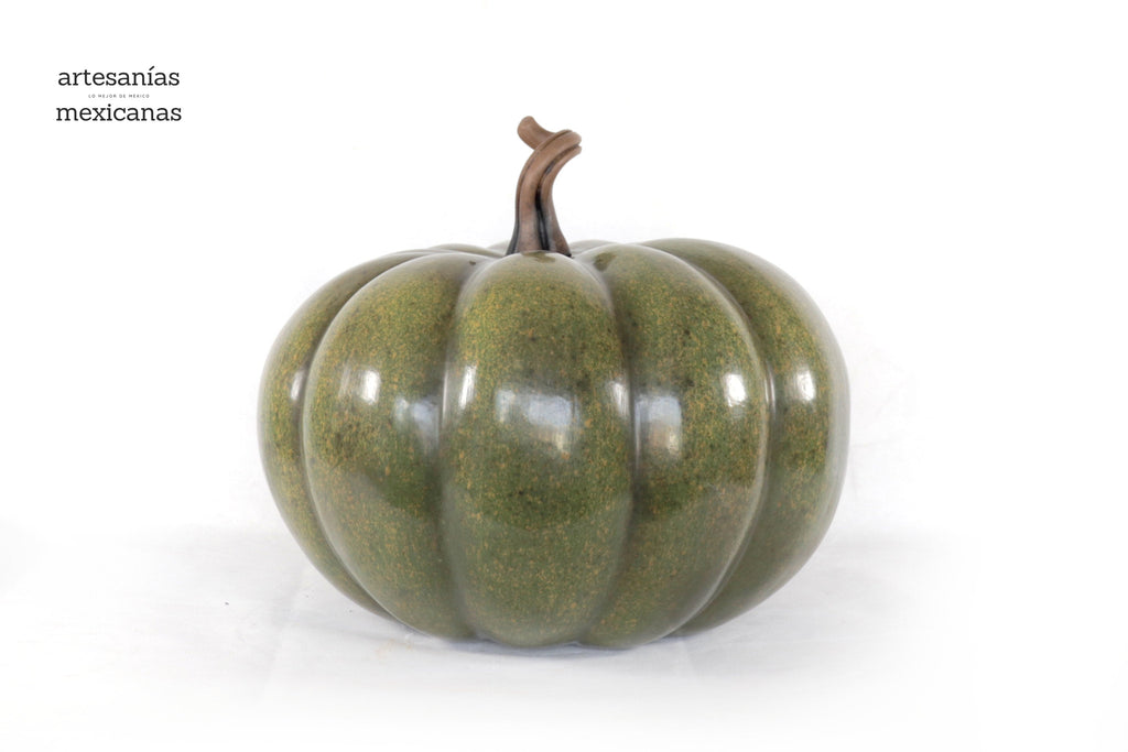 Pumpkin green large Clay - 14.5 in. Trejo