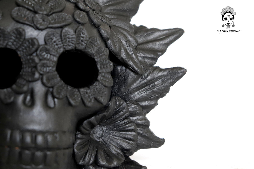 Set 3 Candleholder Negos Clay Flowers Caladas - 6.5 in. Brenda Capula