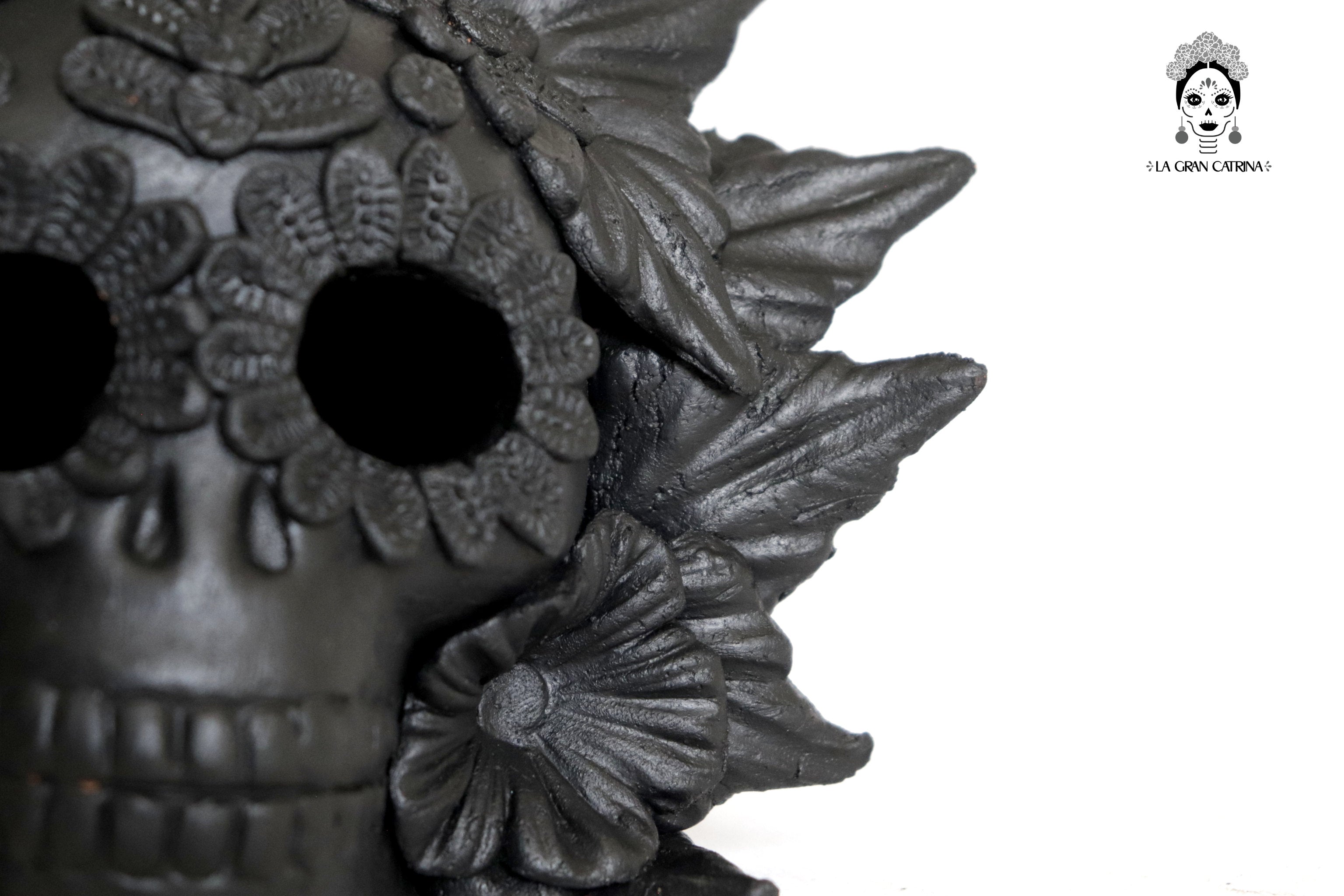 Set 3 Candleholder Negos Clay Flowers Caladas - 6.5 in. Brenda Capula