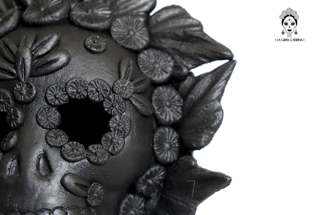 Set 3 Candleholder Negos Clay Flowers Caladas - 6.5 in. Brenda Capula