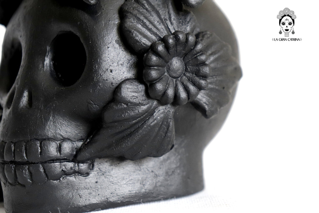 Set 3 Candleholder Negos Clay Flowers Caladas - 6.5 in. Brenda Capula