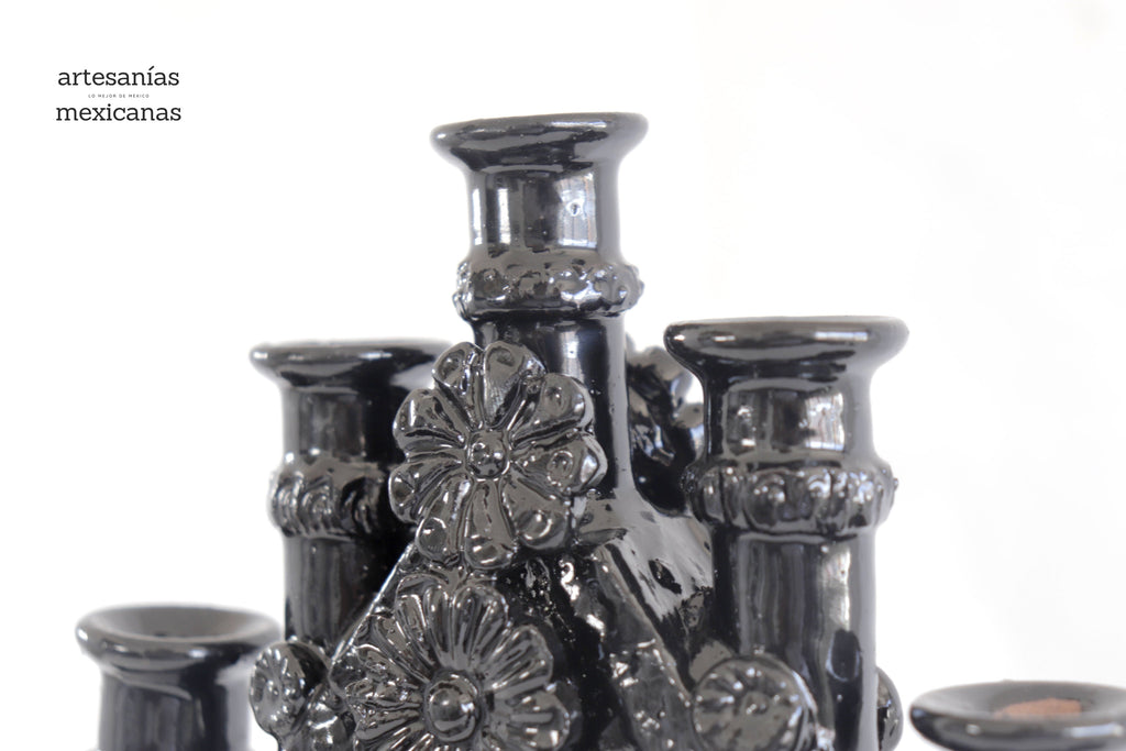 Candleholder triangulo of 11-Candle - 14.5 in. Tereri