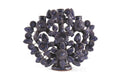 Tree of Life Medium Blue - 3 Candles - 14.5 in. Montoya