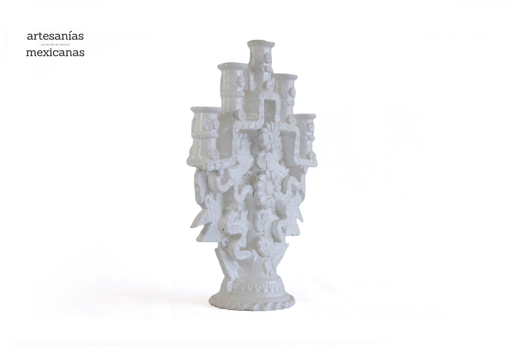 Tallr Bundle White Handcrafted and Glazed Clay La Gran Catrina
