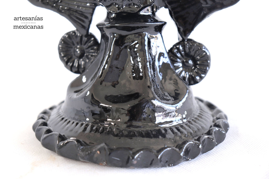 3-Candle Candleholder black - 9 in. Tereri