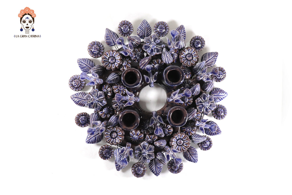 Crown of Adviento Blue - 13.7 in. Montoya
