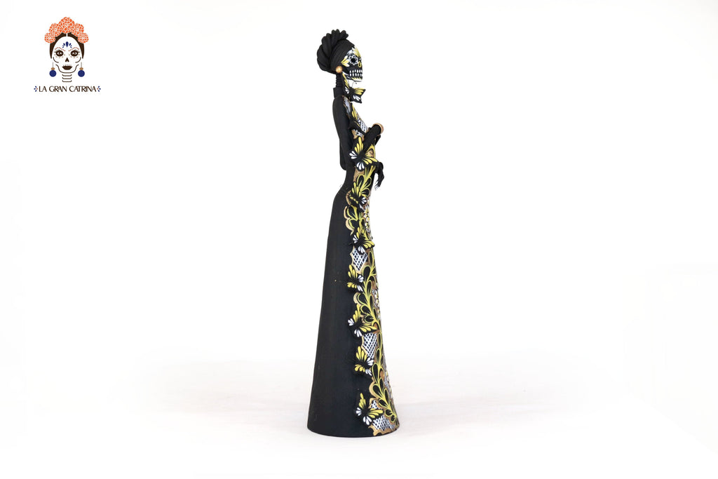 Catrinas hermanas of butterflies - White and yellow - 20 in. Adan
