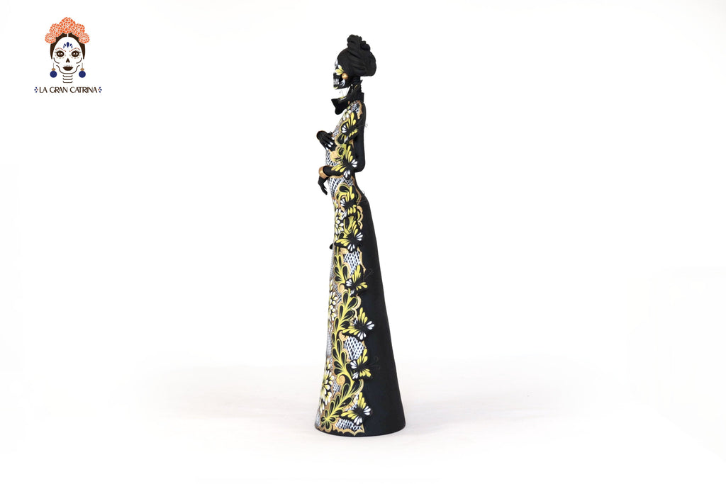 Catrinas hermanas of butterflies - White and yellow - 20 in. Adan