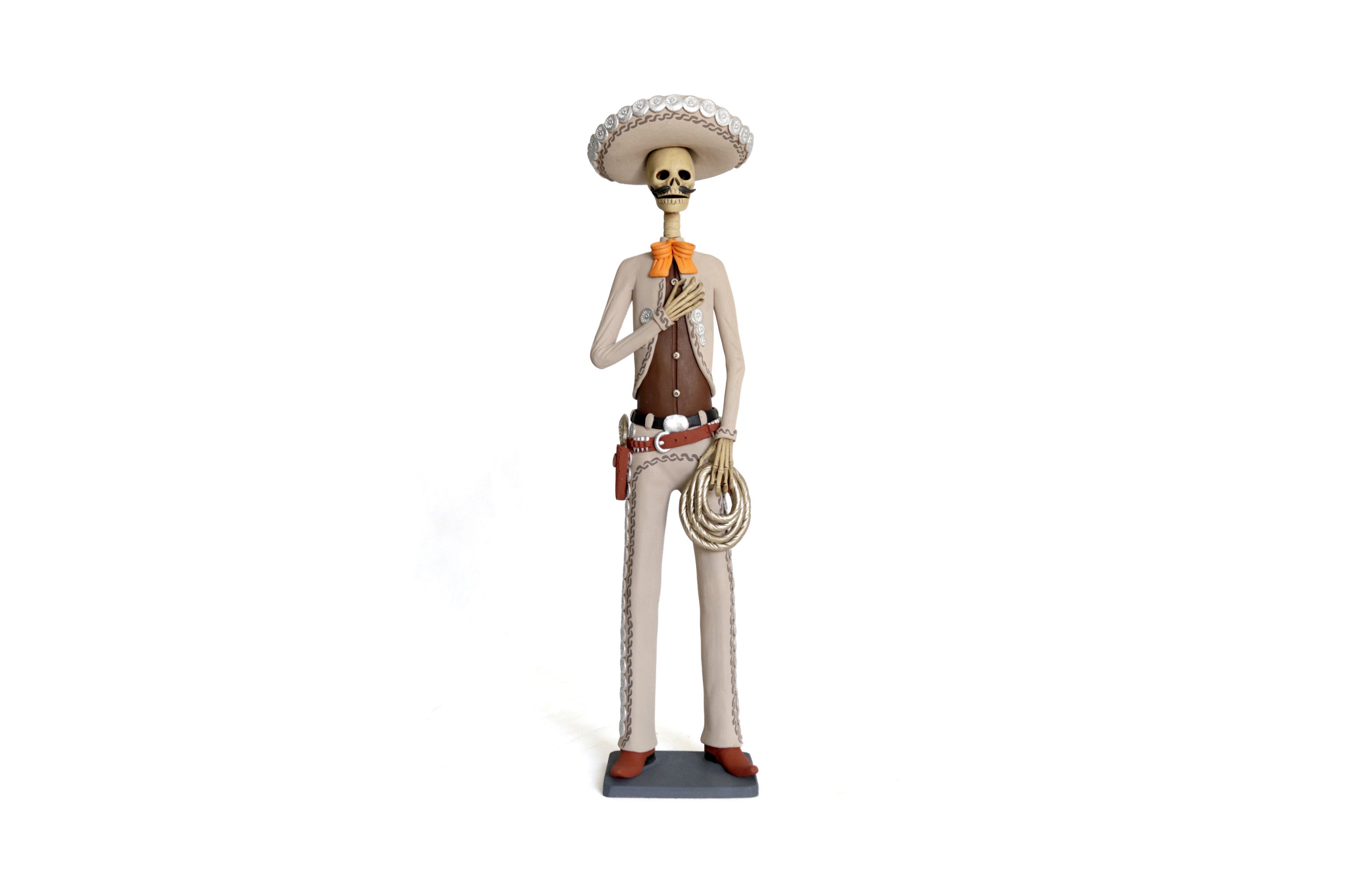 Pair of Catrines Charros - 20 in. Adan