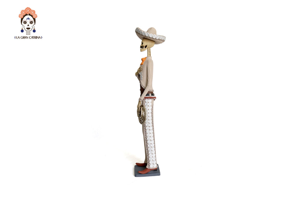 Pair of Catrines Charros - 20 in. Adan