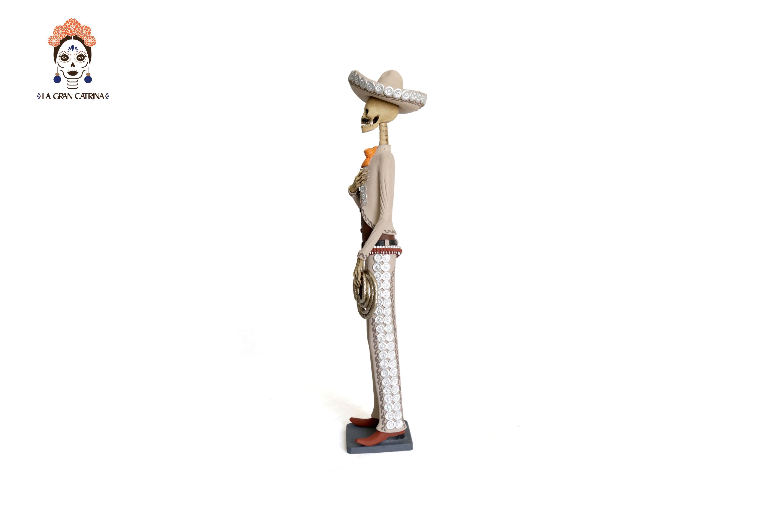 Pair of Catrines Charros - 20 in. Adan