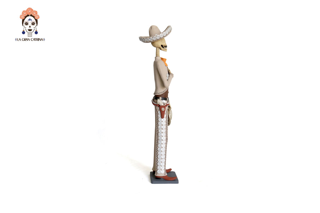 Pair of Catrines Charros - 20 in. Adan