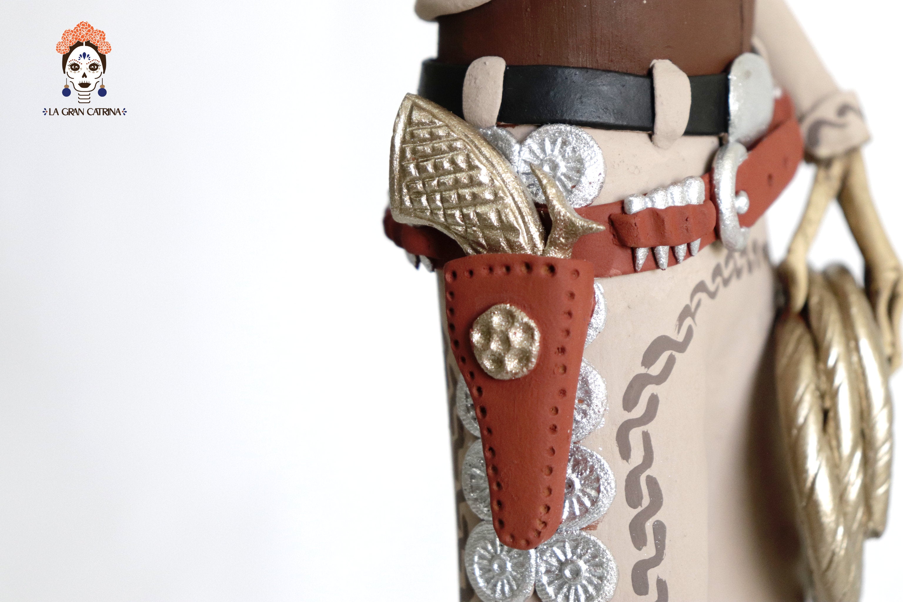 Pair of Catrines Charros - 20 in. Adan