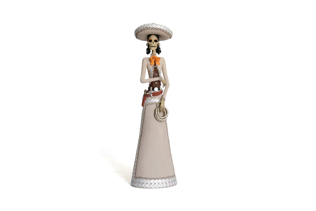 Pair of Catrines Charros - 20 in. Adan