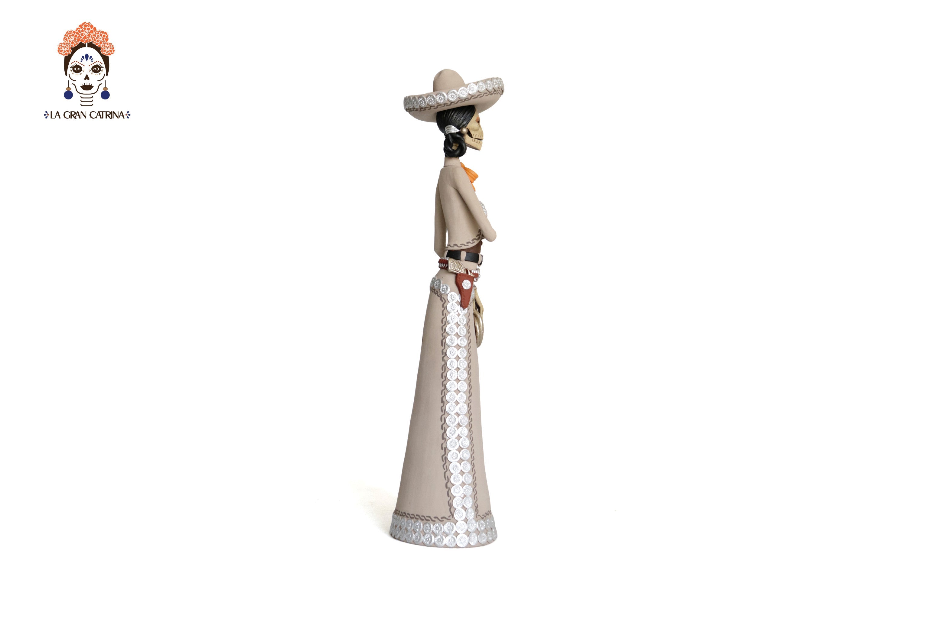 Pair of Catrines Charros - 20 in. Adan