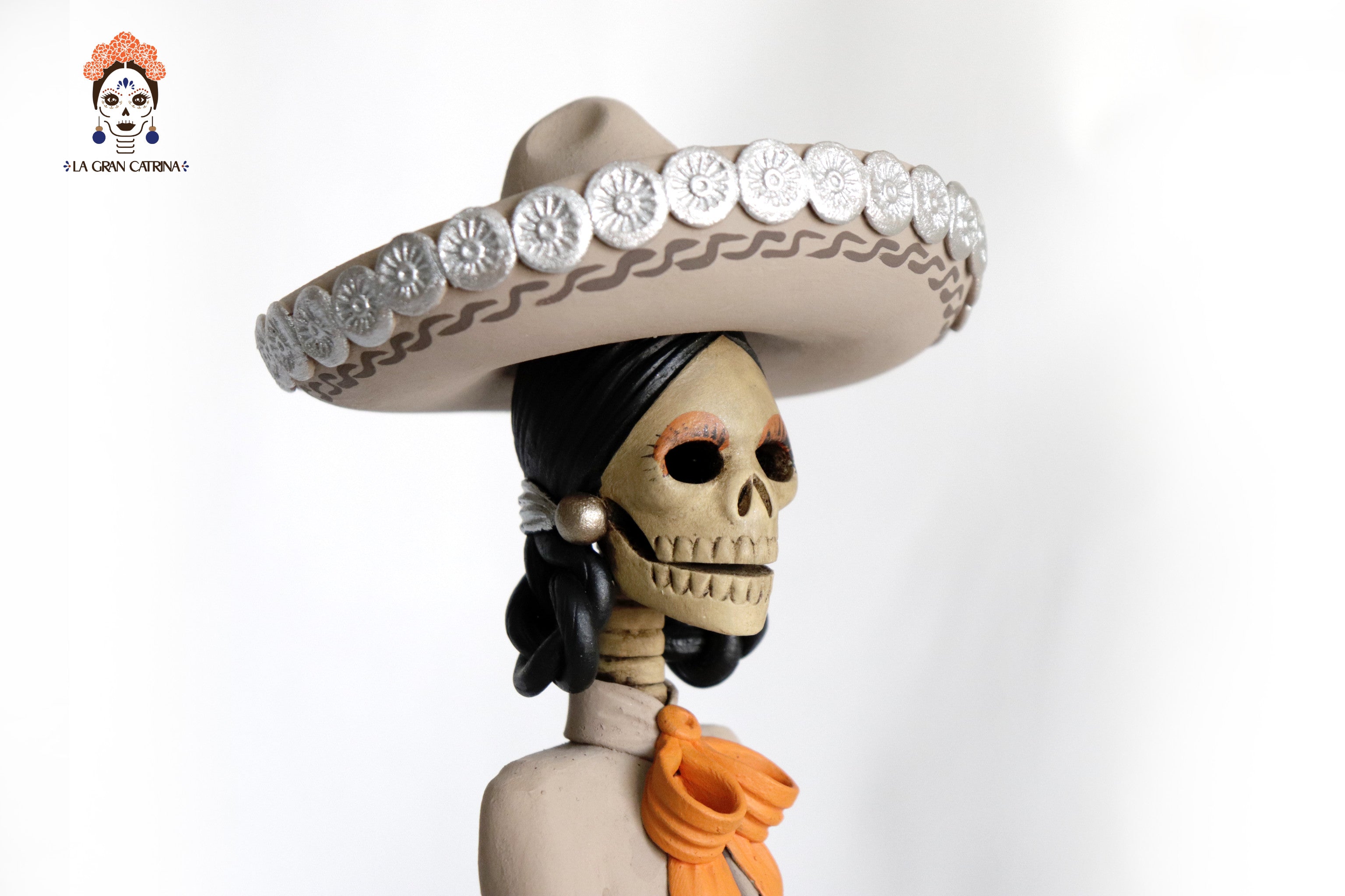 Pair of Catrines Charros - 20 in. Adan