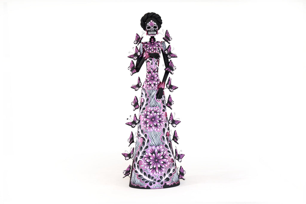 Catrinas hermanas of butterflies - Pink - 20 in. Adan