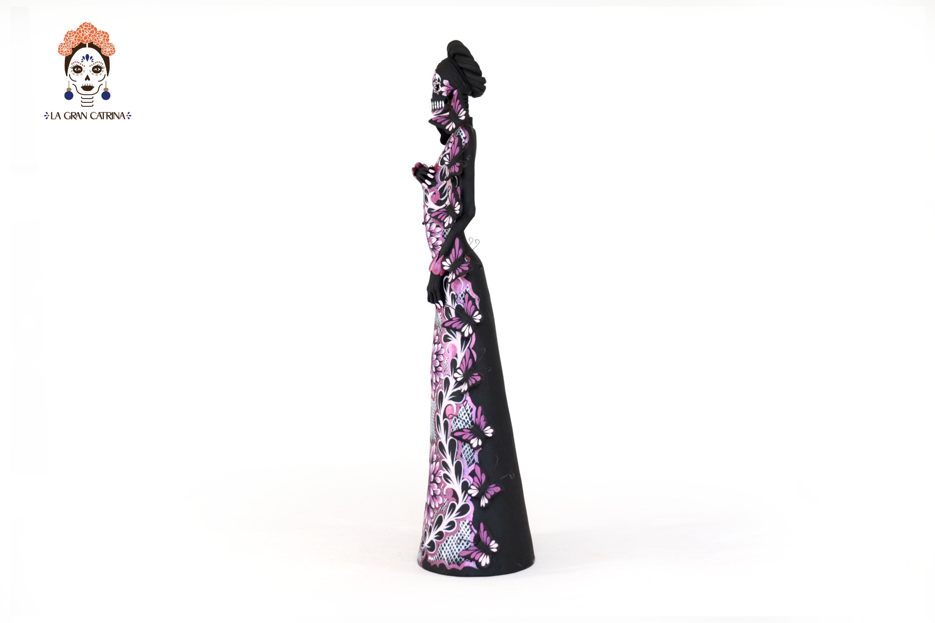 Catrinas hermanas of butterflies - Pink - 20 in. Adan
