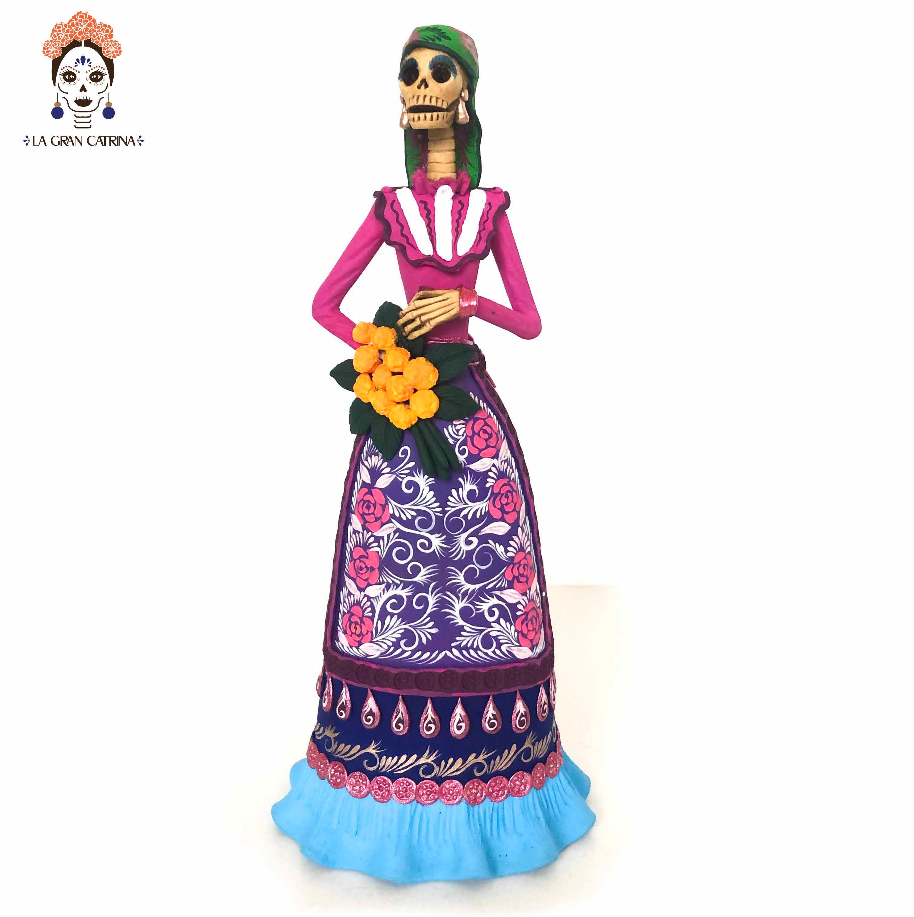 Catrina of San Bartolomé Quialana - 12 in. - Made to Order Adan