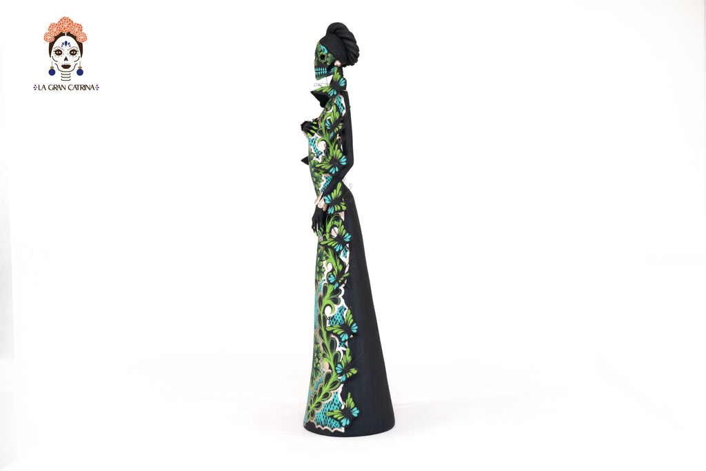 Catrinas hermanas of butterflies - Green - 20 in. Adan