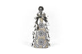 Catrina of butterflies gray and yellow - 12 in. Adan