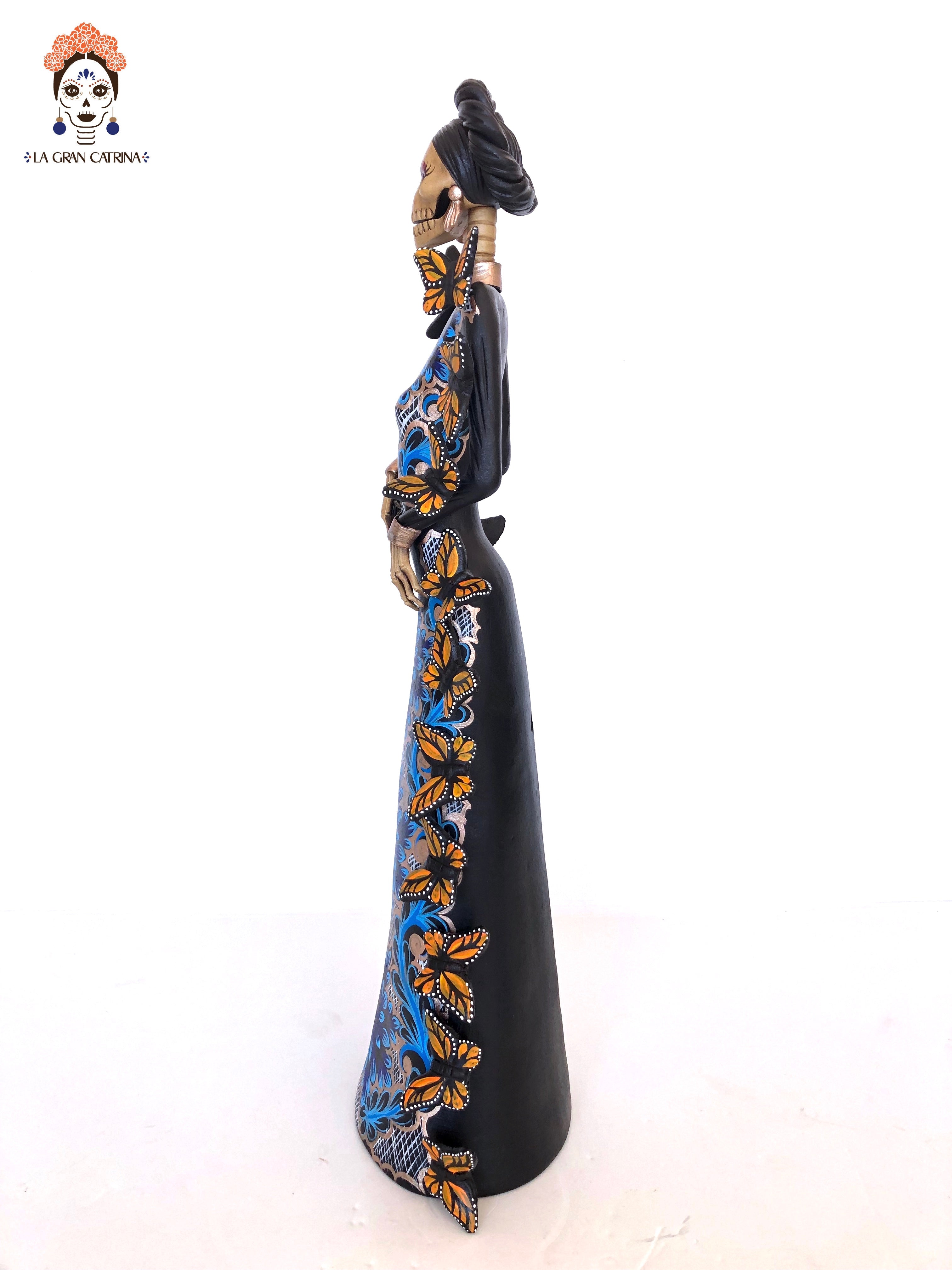 Catrina monarca Blue - 20 in. - in. Production Adan