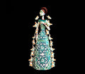 Catrina white of butterflies turquoises - 12 in. Adan