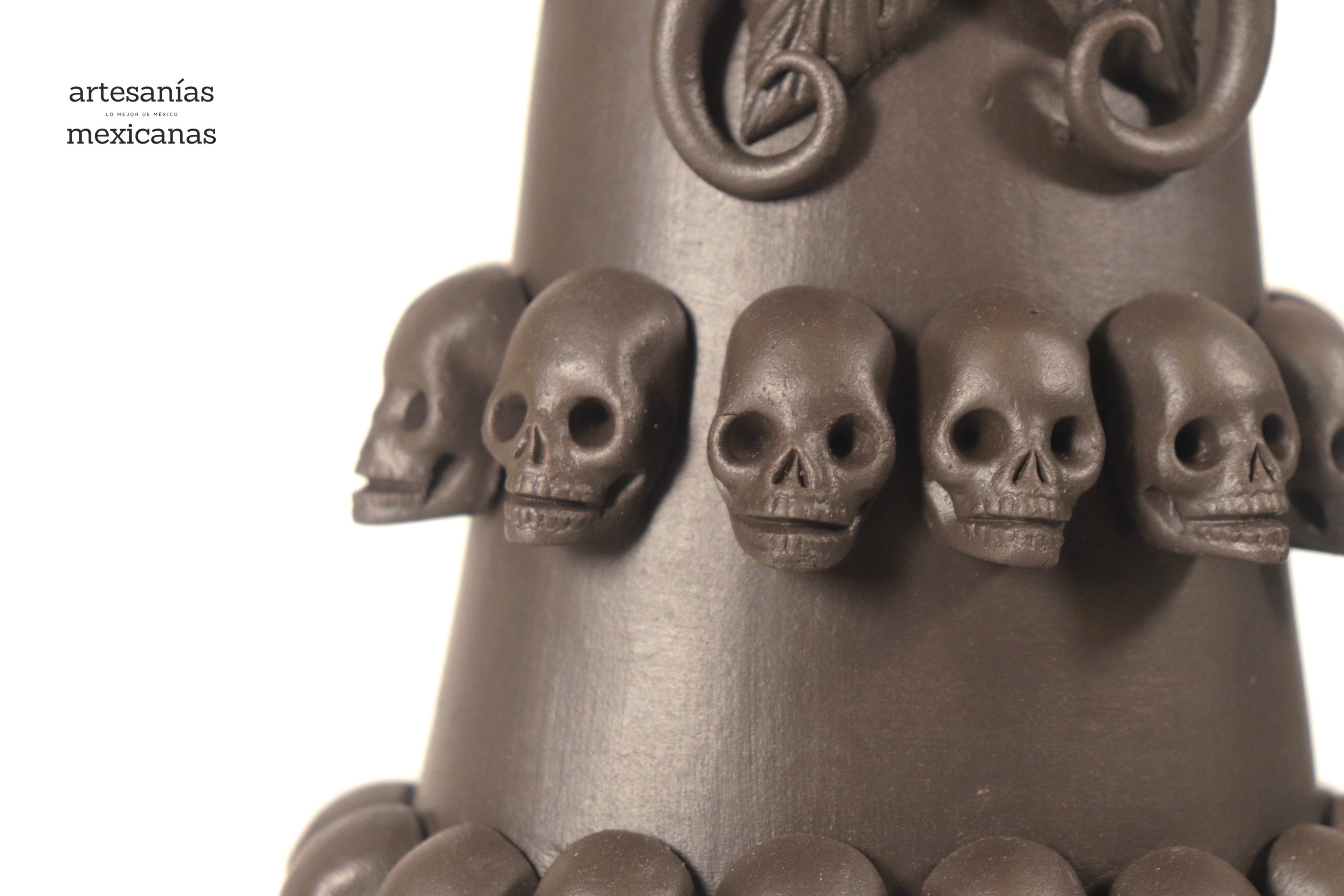 Catrina with Calaveritas Brown - 20 in. - in. Production Adan
