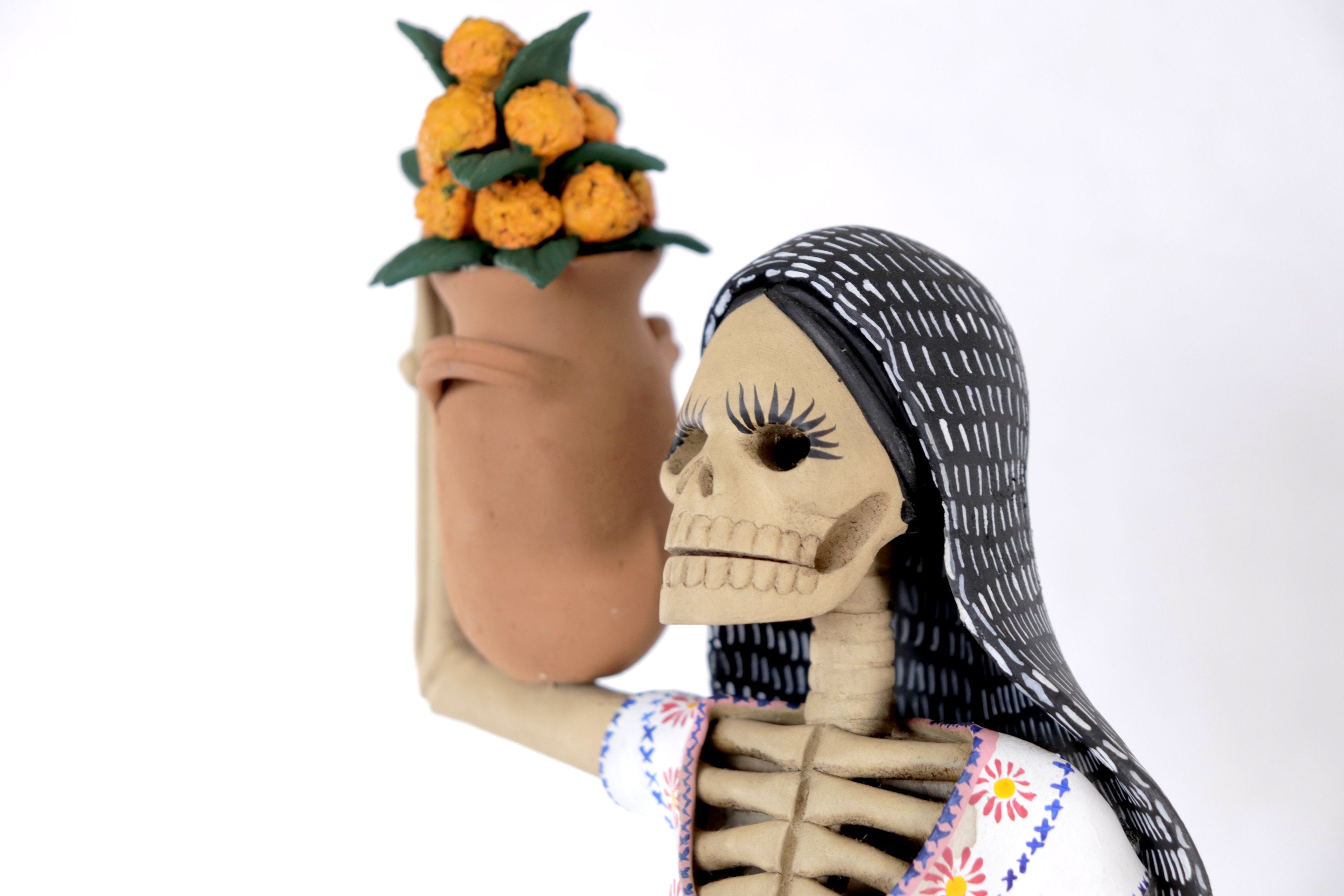 Pair of Catrines Marigolderos - 20 in. - Made to Order Adan