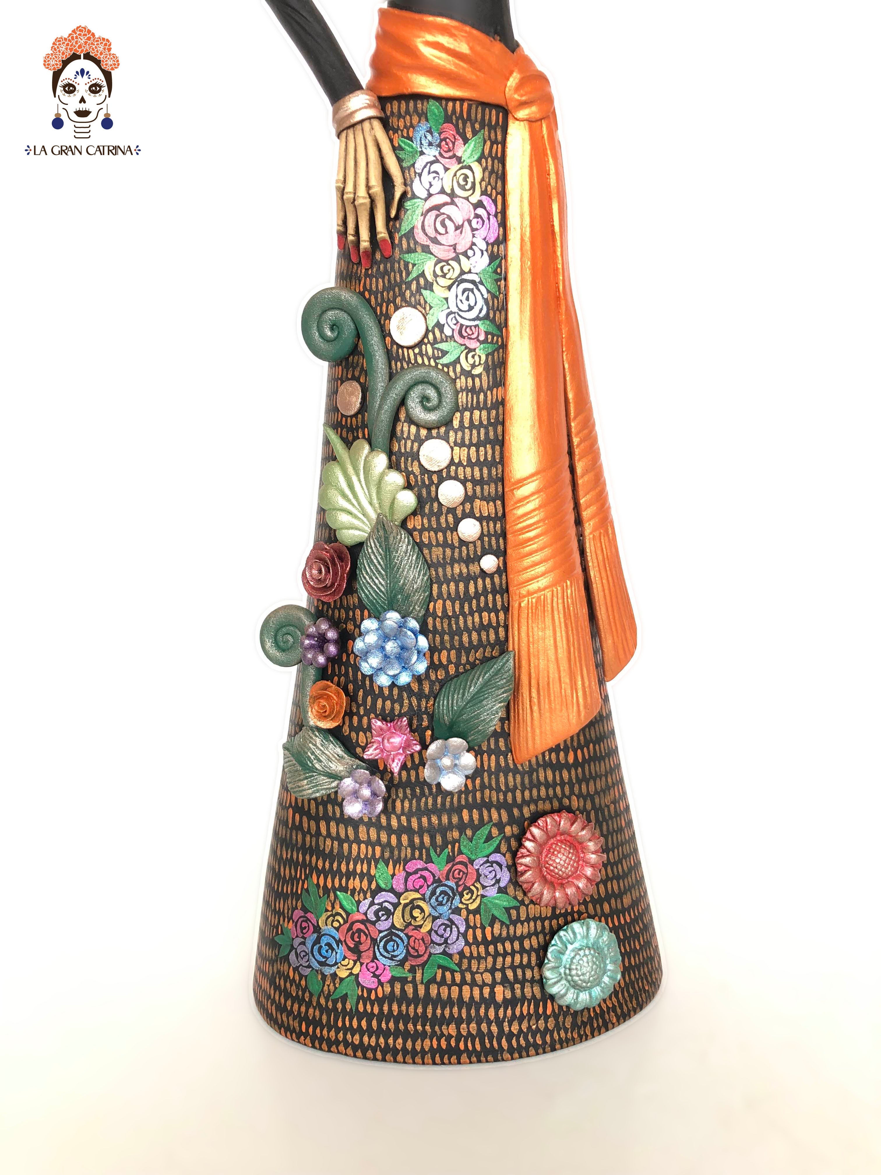 Catrina with la Cross tono Hueso - 20 in. - Made to Order Adan