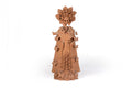 Catrina with Headdress with Flowers marigold 16.9 in. Carlos Ayala Capula