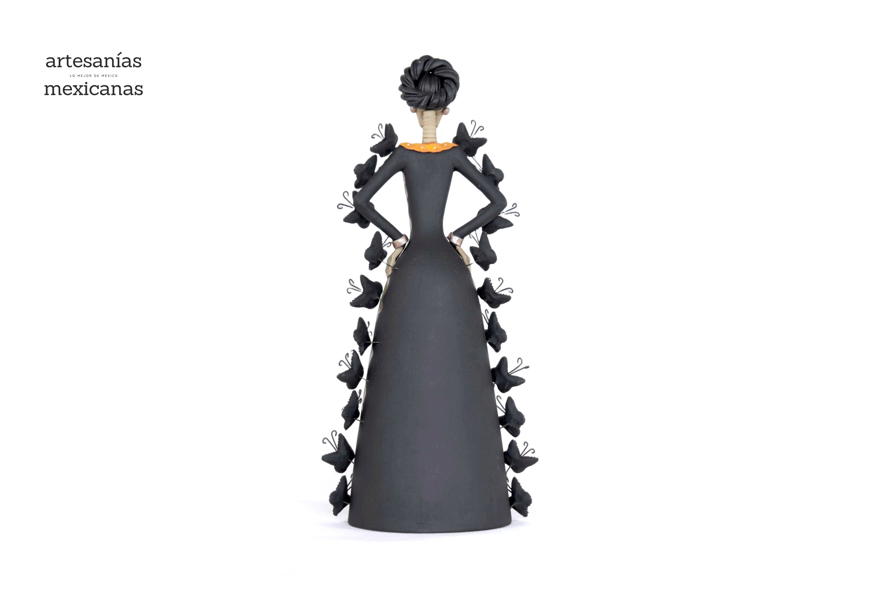 Catrina of butterflies monarcas green - 12 in. Adan