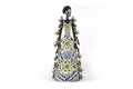 Catrina of butterflies White and yellow - 12 in. - in. Production Adan