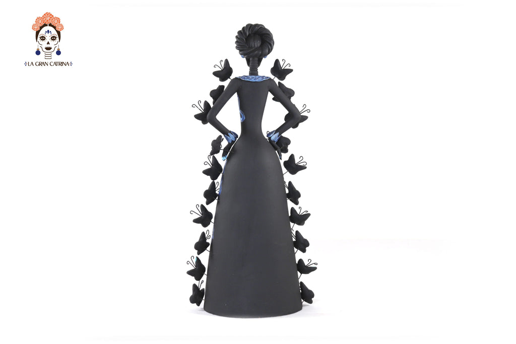 Catrina of butterflies Blue - 12 in. Adan
