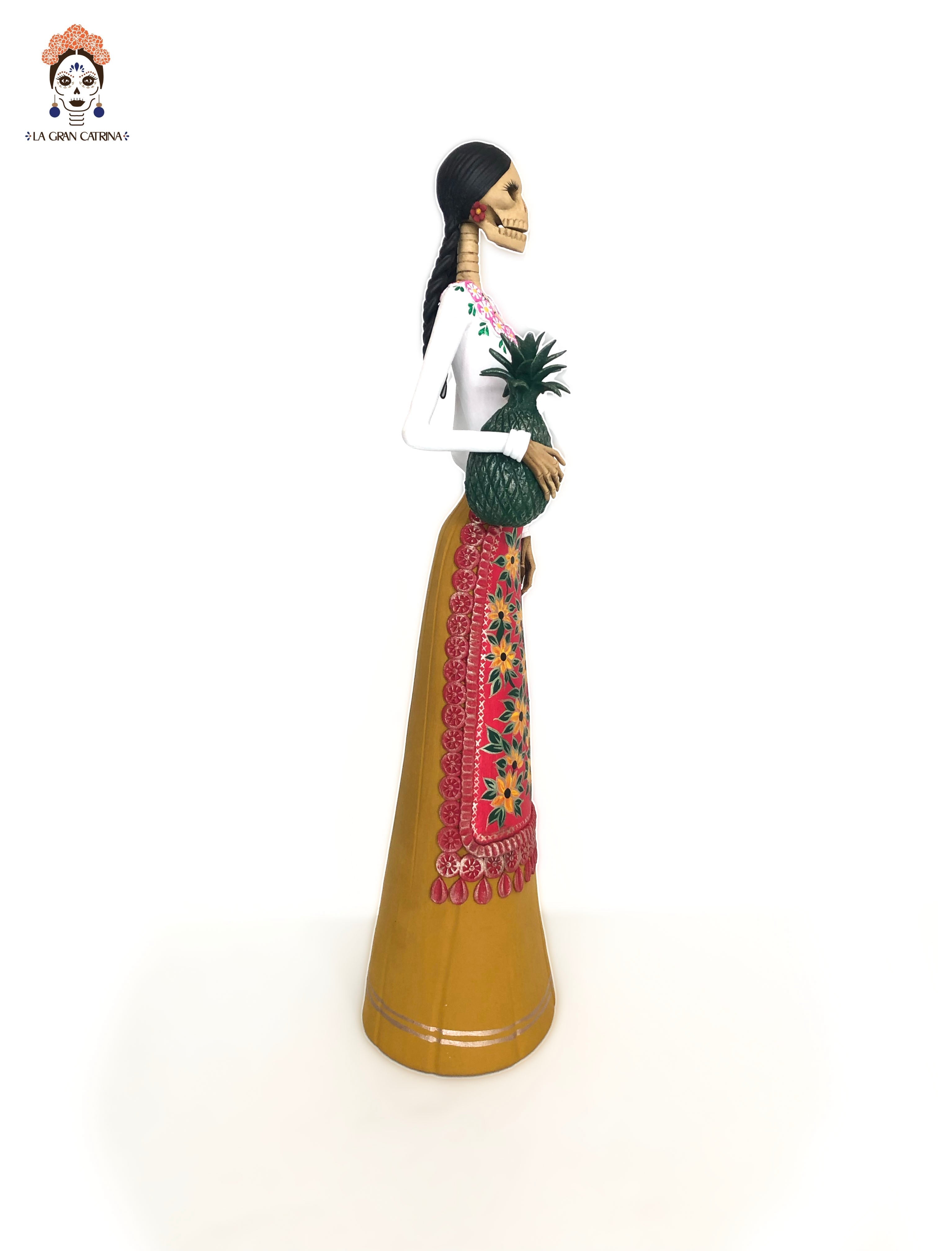 Catrina with Michoacán Pineapple - 20 in. Adan
