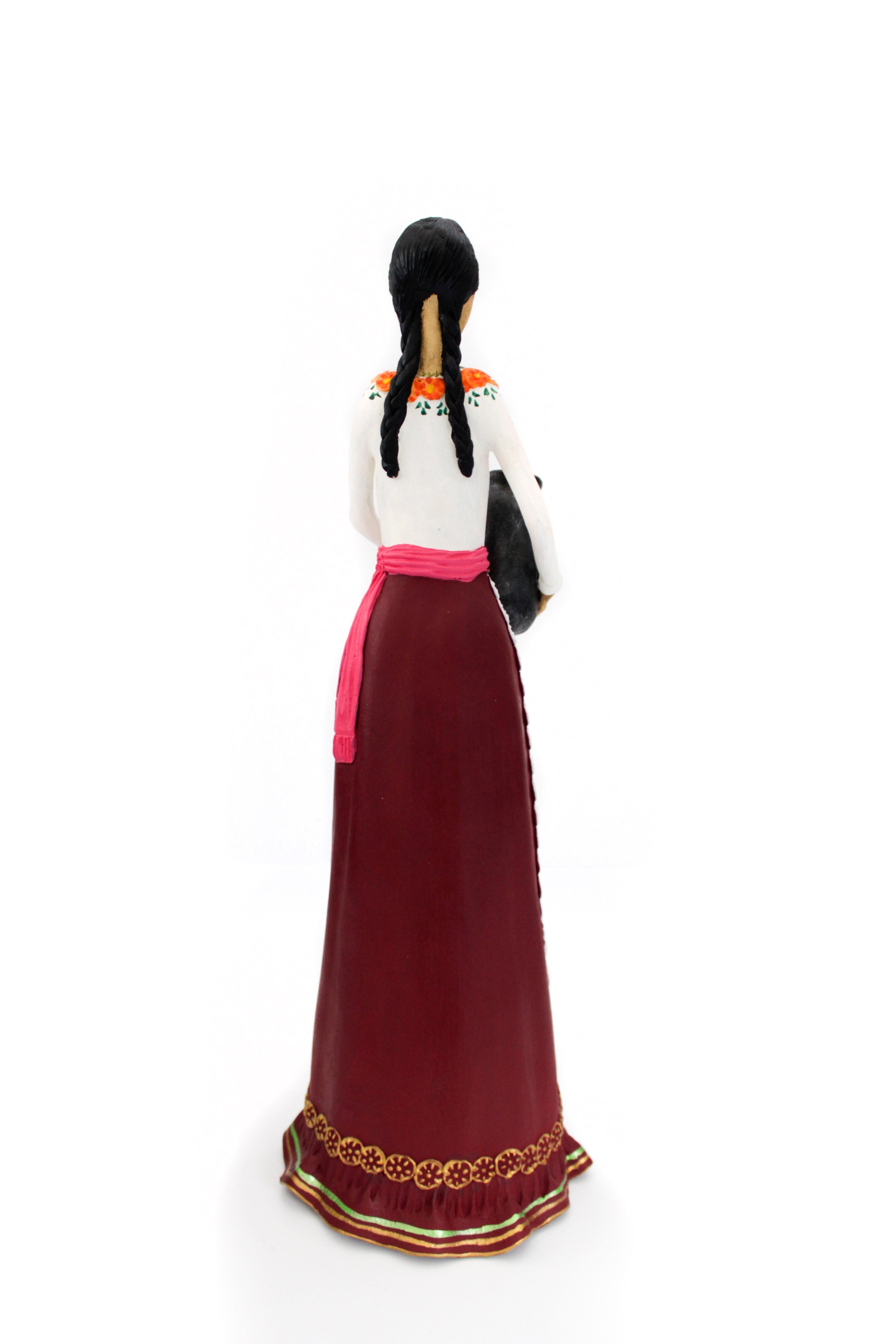 La Catrina del vase - 19 in. Adan
