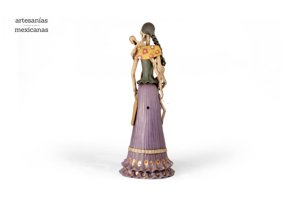 Catrina Mamá with Dos Bebés - 20 in. - Made to Order Adan