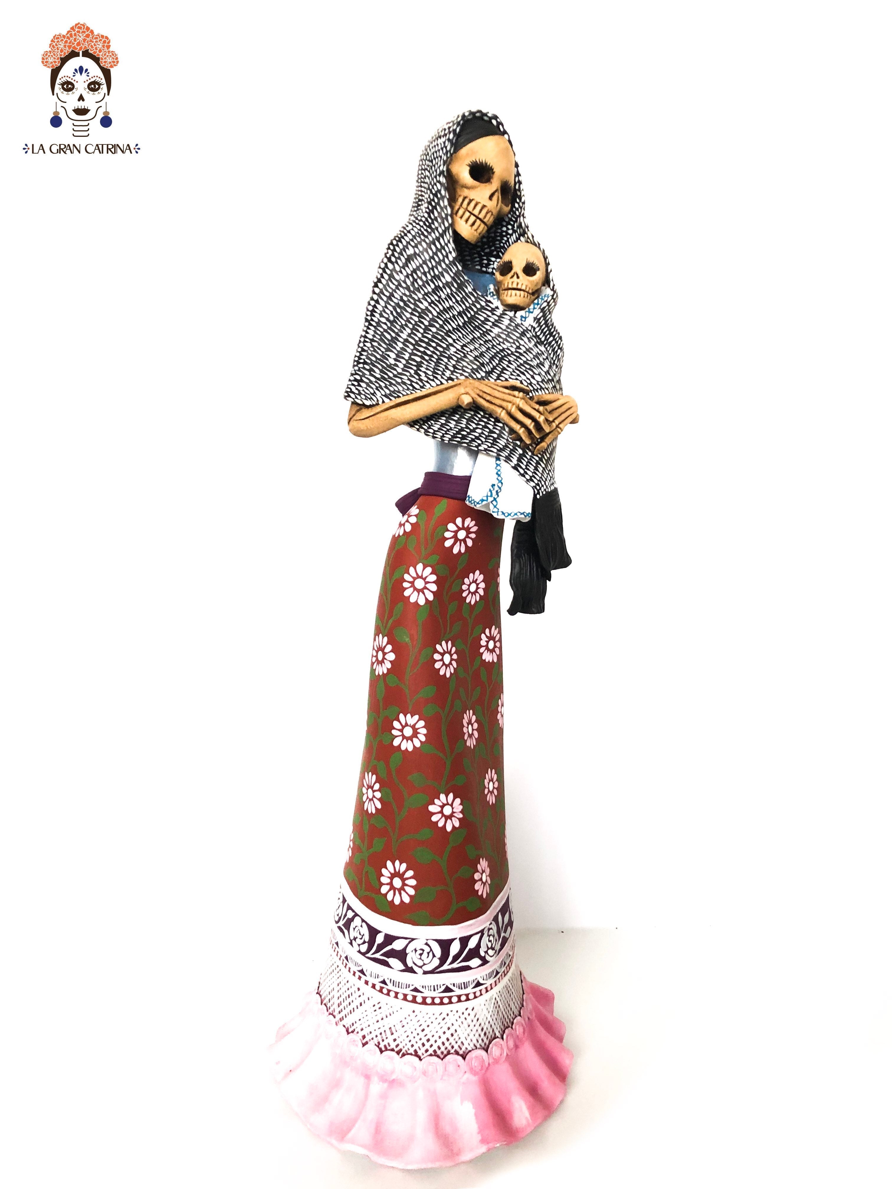 Mother Catrina with Baby - 20 in. - in. Production Adan