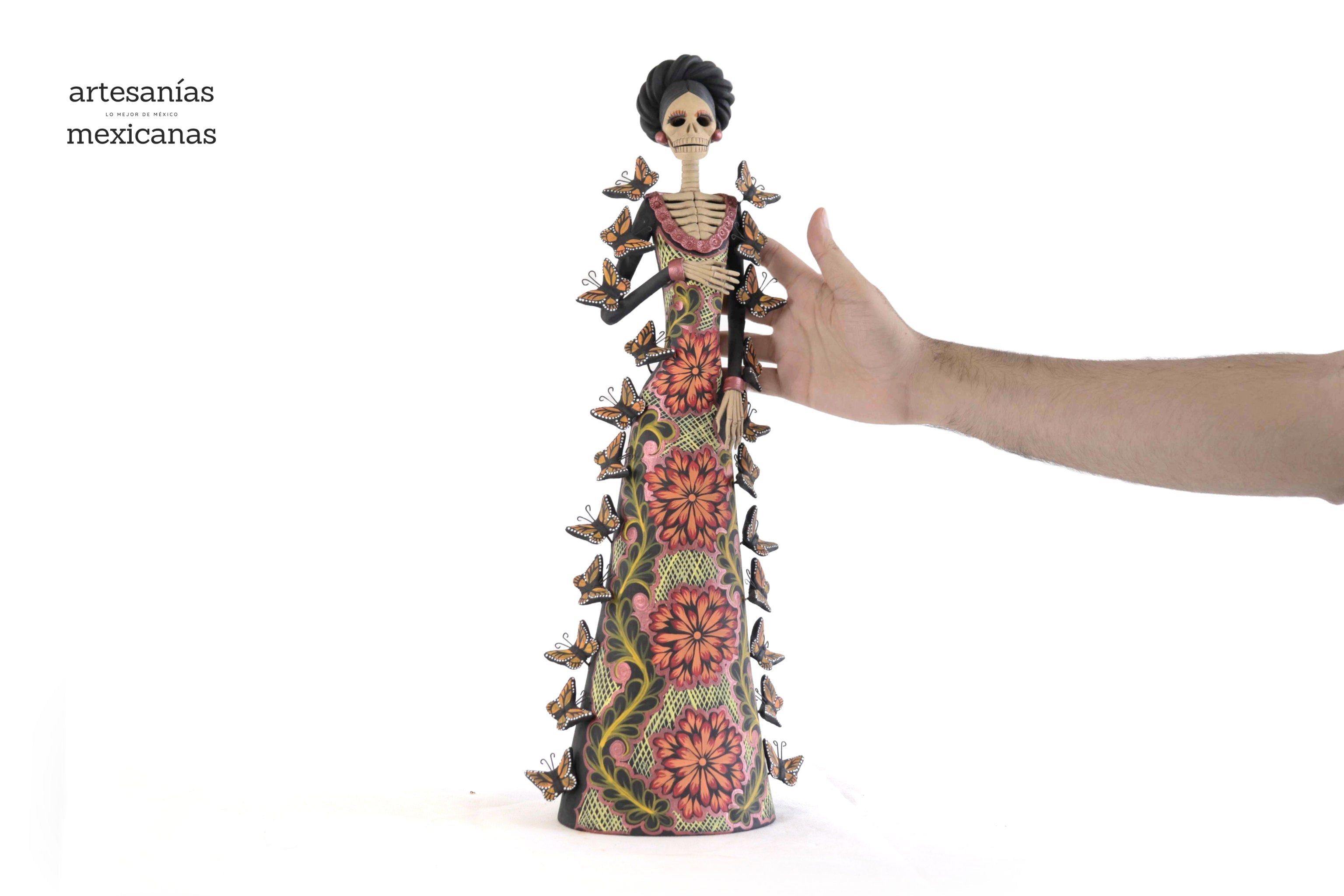 Catrina butterflies orange - 20 in. Adan