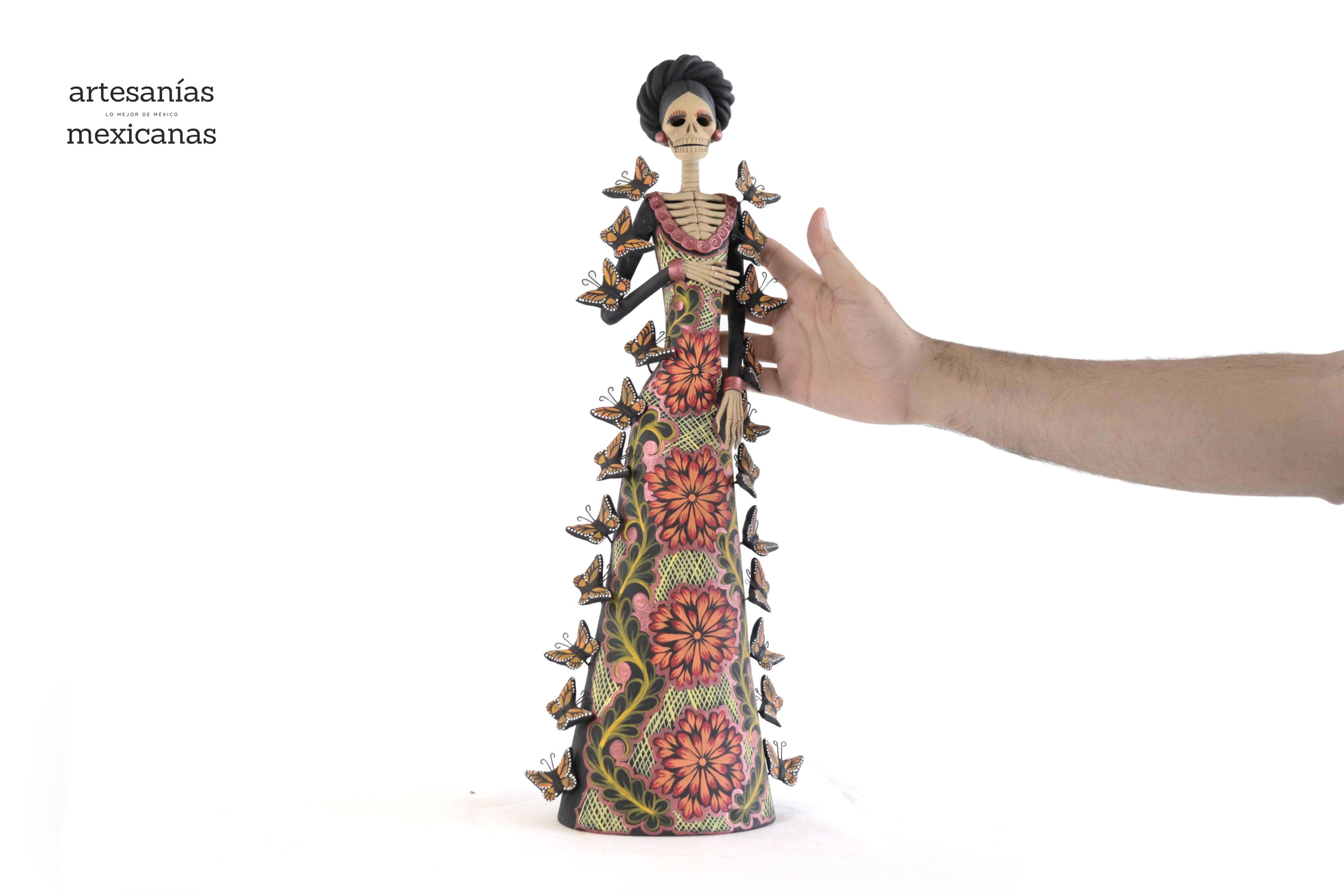 Catrina butterflies orange - 20 in. Adan