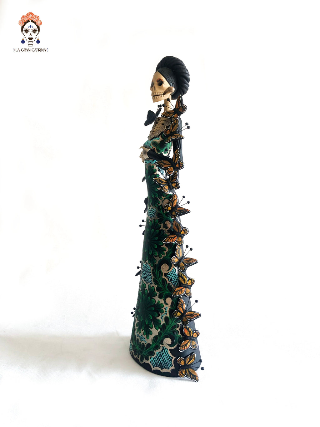 Catrina monarca Green - 20 in. - in. Production Adan