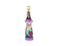 Catrina Pajarera - 12 in. - Vestido morado - in. Production Adan